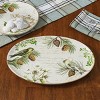 Park Designs Wintertime White Platter - 2 of 3