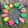 Yellow Door Sensory Play Stones: Leaves - 12 Pieces - 4 of 4