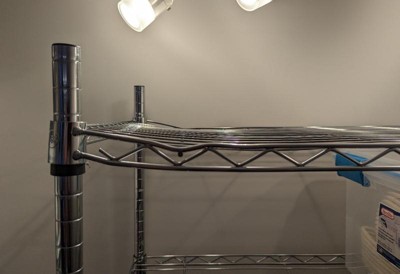 5 Tier Wide Wire Shelving - Brightroom™ : Target