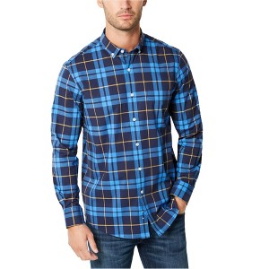 Club Room Mens Plaid Button Up Shirt - 1 of 1
