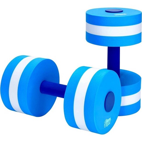 Aqua dumbbells target sale