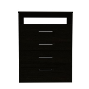 CAVINAS Bedroom Dresser with 4 Drawer,Dressers & Chest of Drawers with 2 Open Shelves for Living Room,Office,Entryway - 1 of 4