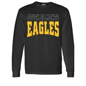 Adult South El Monte High School Eagles Name Essential Long Sleeve