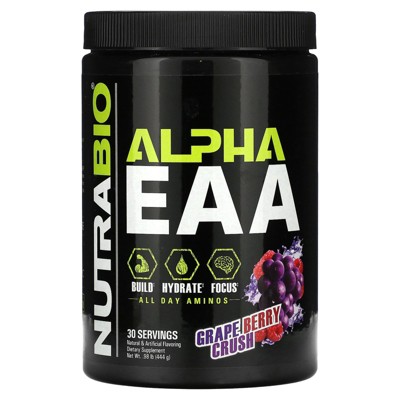 NutraBio Alpha EAA, Grape Berry Crush, 0.98 lb (444 g)