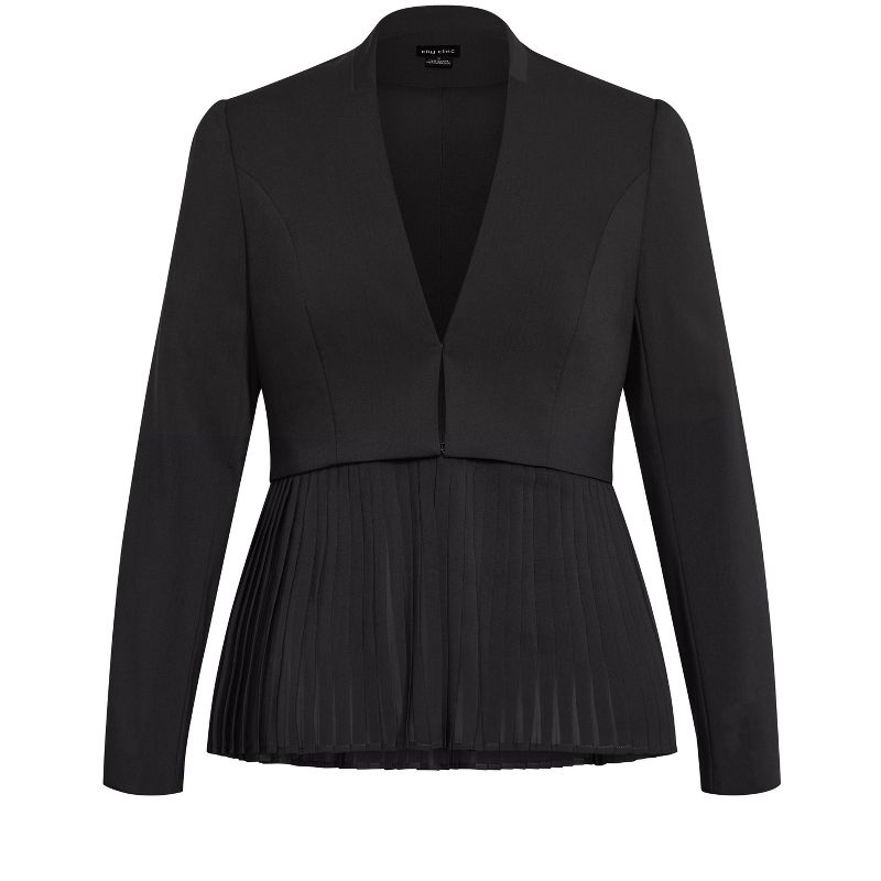 Women's Plus Size Sadie Jacket - black | CITY CHIC, 5 of 9