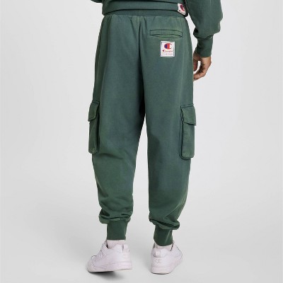 Champion Men's Washed Cargo Fleece Jogger Pants