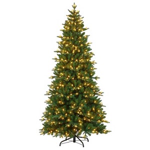 6.5' Green LED 55-Function Tree with Alexa - 1 of 4