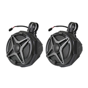 SSV Works US2-C65A-200 6.5" Cage Mount Pods with 2.0" Clamps - Loaded with SSV Works A6 6.5" speakers - 1 of 2