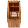 vidaXL Garden Raised Bed 19.6"x11.8"x19.6" Solid Acacia Wood - 4 of 4