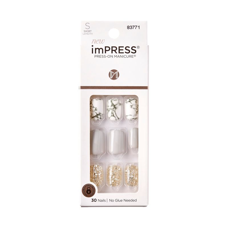 imPRESS Press-On Manicure Press-On Nails - Knock Out - 30ct, 1 of 16