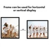 Americanflat Poster Frame - Perfect for Photos and Artwork - Black - 4 of 4