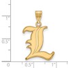 Black Bow Jewelry 14k Yellow Gold Louisville Cardinals NCAA Large Pendant - 2 of 3
