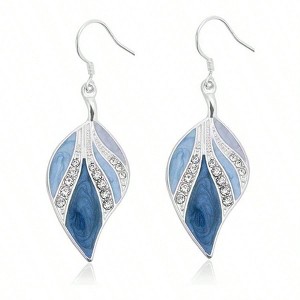 Bohemian Teardrop Earrings, Sterling Silver Drop Earring Advanced Fashion Temperament, Low Allergy Suitable for Women - 1 of 4