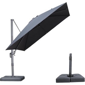 PURPLE LEAF UV Resistant Patio Umbrella Economical Outdoor Umbrella - 1 of 4