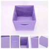 REGALWOVEN Collapsible Fabric Storage Bin with Handle for Organizing Clothes Books 2 Pcs - 2 of 4