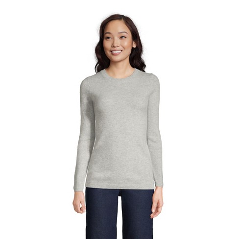 Lands' End Lands' End Women's Tall Cashmere Crewneck Sweater : Target