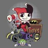 Infant's DC Super Friends Chibi Harley Quinn Toys Bodysuit - 2 of 3