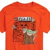 Men's - Star Wars - The Mandalorian Grogu Comic Short Sleeve Graphic T-Shirt - 2 of 4
