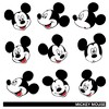Boy's Disney Mickey Mouse Silly Faces T-Shirt - 2 of 4