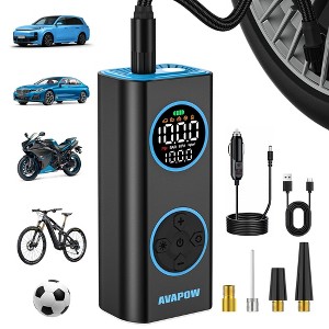 AVAPOW 6000A Car Battery Jump Starter Powerful Car Jump Starter with Dual USB Quick Charge and DC Output - 1 of 4