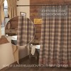 Dawson Star Patchwork Shower Curtain 72x72  VHC Brands - 3 of 4
