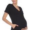 Maternity V-neck Maxi Dress - 4 of 4