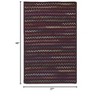 Colonial Mills Navajo Braided Rug, Corona 27"x46", Rectangle Shape - 2 of 3
