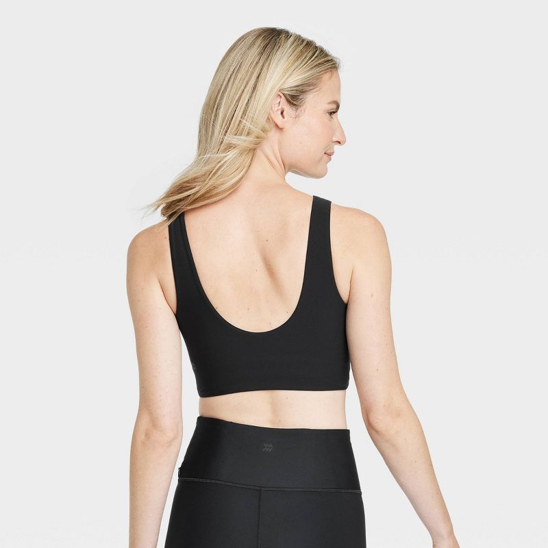 Women's Everyday Soft Medium Support Longline Sports Bra - All In Motion™, 3 of 10