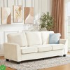 83" Modern Chenille Sofa - 3-Seater Deep Seat Couch with Removable Cushions - 4 of 4