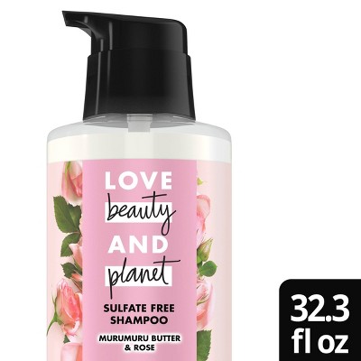 Love Beauty and Planet Sulfate Free Color Shampoo, Murumuru Butter & Rose