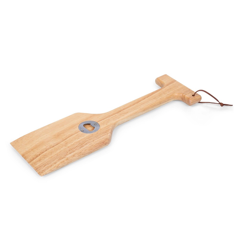 Photos - BBQ Accessory Picnic Time Hardwood BBQ Grill Scraper with Bottle Opener: Durable Barbequ