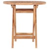 vidaXL Folding Patio Table 17.7 inches  Solid Teak Wood - 2 of 4