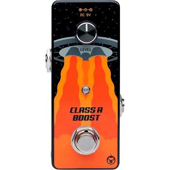Pigtronix Class A Boost Utility Effects Pedal Black and Yellow