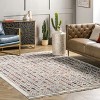 Nuloom Posie Geometric Stripe Fringe Indoor Area Rug, Beige, 4'x5'7" - 2 of 4