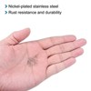 Unique Bargains Stainless Steel Quick Lock Design Fishing Snaps 100 Pcs - 4 of 4
