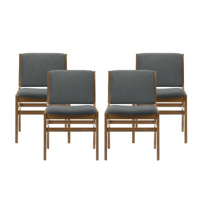 Christopher Knight Home Set of 4 Coston Upholstered Dining Chairs