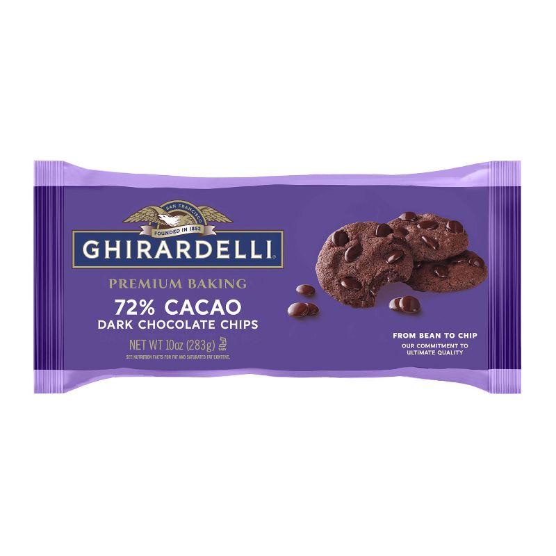 Ghirardelli Cacao Dark Chocolate Chips - 10oz, 1 of 8