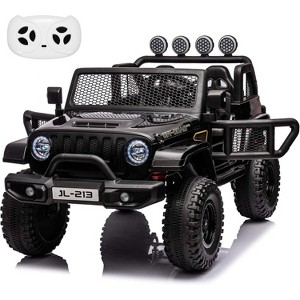 24V 7AH Ride on Truck Car for Kids 2 Seater Toddlers Battery Powered Cars 2WD/4WD Switchable Electric Vehicles with Remote Control - 1 of 4