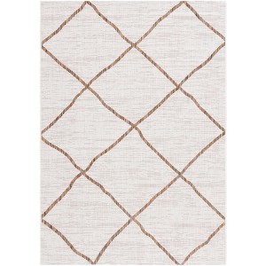 Courtyard CY8635 UV & Stain Resistant Non-Shedding Power Loomed Indoor/Outdoor Rugs - Safavieh - 1 of 4