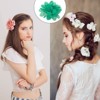 Unique Bargains Durable Versatile Chiffon  Artificial Flowers for Graduation Headbands 12 Pcs - 3 of 4