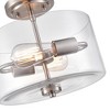 Millennium Lighting Verlana 2 - Light Flush Mount in  Brushed Nickel - 2 of 4