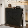 31.5"W Sideboard, Kitchen Storage Cabinet Buffet Cabinet, Modern Coffee Bar with 2 Drawers and 2 Doors -ModernLuxe - 4 of 4
