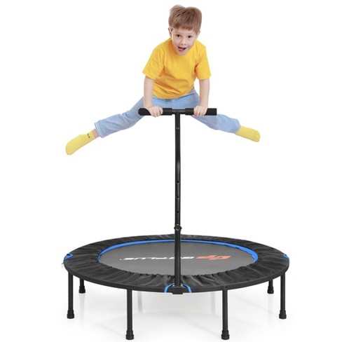 Costway 40 Foldable Adjustable Trampoline Fitness Rebounder With