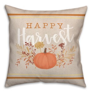 Creative Products Happy Harvest 18 x 18 Indoor / Outdoor Pillow - 1 of 3