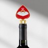 Unique Bargains Bottle Stoppers Creative Heart Zinc Alloy PTR 4.06"x1.57"x0.79" 1 Pc - 2 of 3