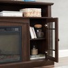 ACEPANO 58.25 in. W Modern Wooden Decorative Cabinet with Open and Closed Storage Compartments for Living Room-Dark Brown - 3 of 4