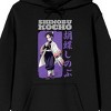 Demon Slayer Shinobu Kocho Character Men’s Black Graphic Hoodie - 2 of 4