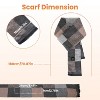 Angel Sar Heated Neck Wrap, USB Powered Warm Scarf with 3 Temperature Modes, Washable Winter Scarf for Outdoor - 3 of 4