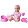 Simba Toys Newborn Drink & Wet 17" Baby Doll with 8 Accessories Ages 3+ - 2 of 4