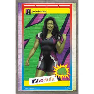 Trends International Marvel She-Hulk: Attorney At Law - Post Framed Wall Poster Prints - 1 of 4